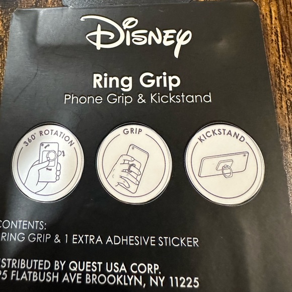 Disney Minnie Mouse Ring Grip/ Phone Grip & Kickstand NWT - Picture 3 of 3